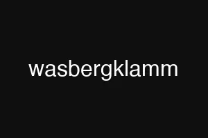 wasbergklamm