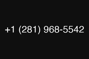 +1 (281) 968-5542
