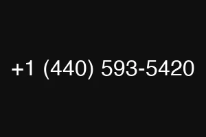 +1 (440) 593-5420