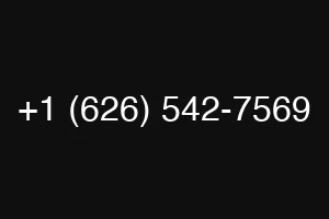 +1 (626) 542-7569