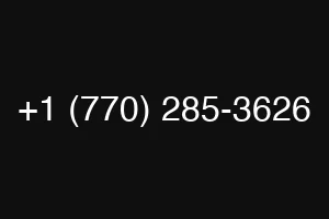 +1 (770) 285-3626
