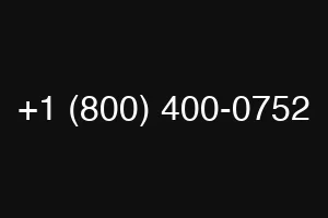+1 (800) 400-0752