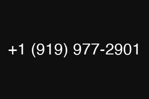 +1 (919) 977-2901